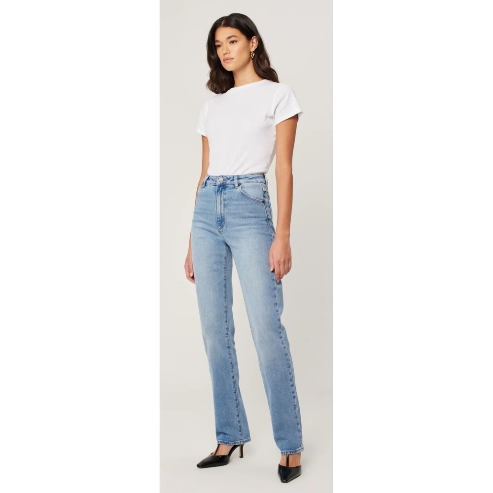 Rolla's Original High Rise Straight Jeans Light Wash Size 27